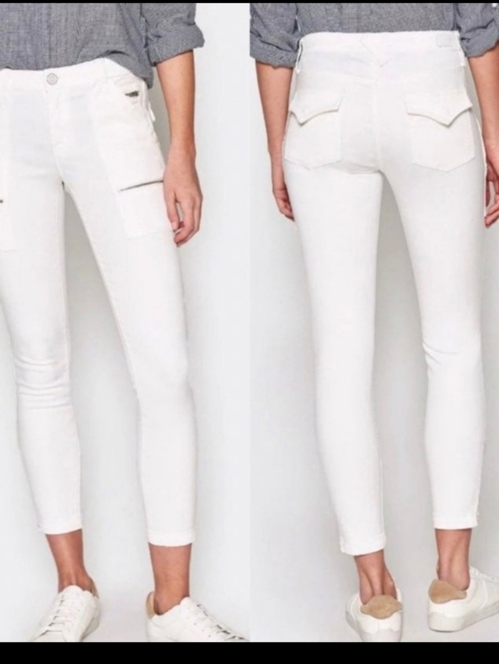 NWT Joie Park Pants Porcelain / Off White Sz 23